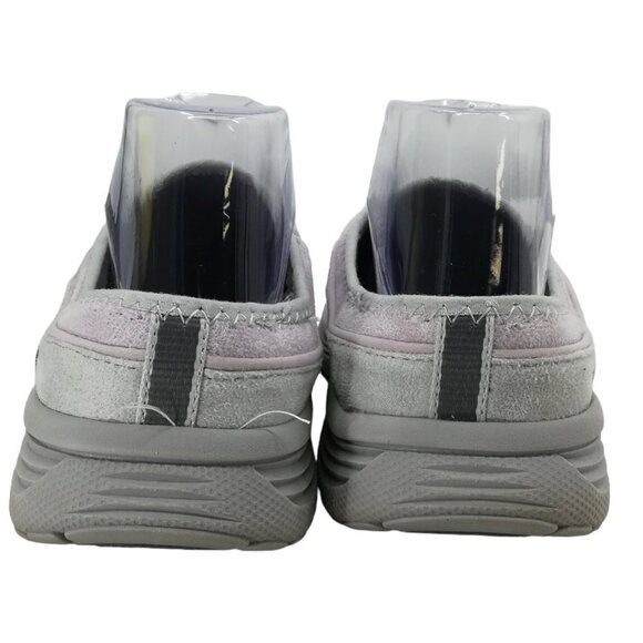 BZees Serenity Slip On Gray Comfort Shoes Size 10 Mule Clog Faux Fur Tennis - Picture 7 of 10